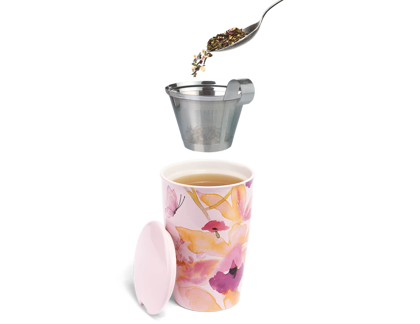 KATI® Steeping Cup & Infuser Mariposa